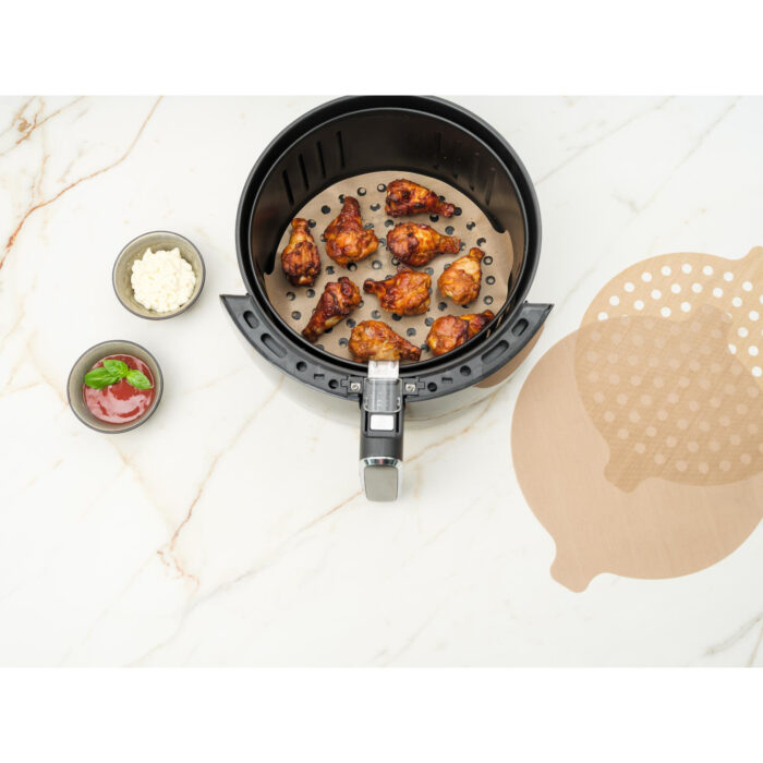 Nostik airfryer bakvellen 2 stuks rond dia 23,5cm - Afbeelding 6