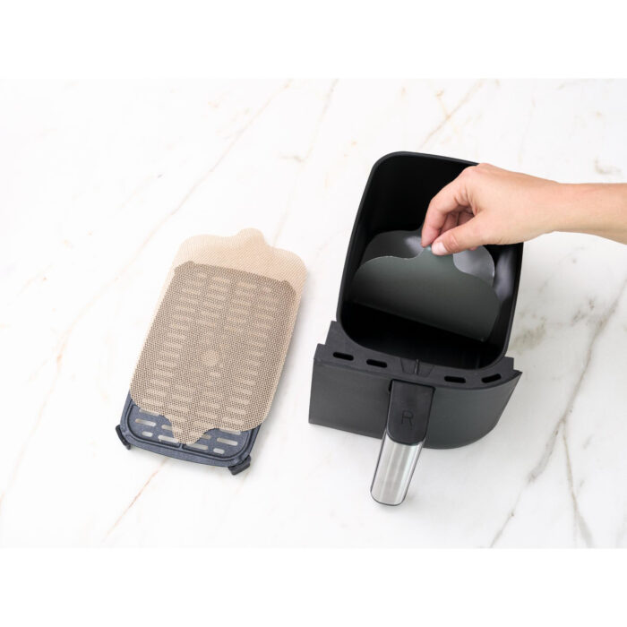 Nostik beschermfolie dubbele airfryer set van 4 - Afbeelding 2