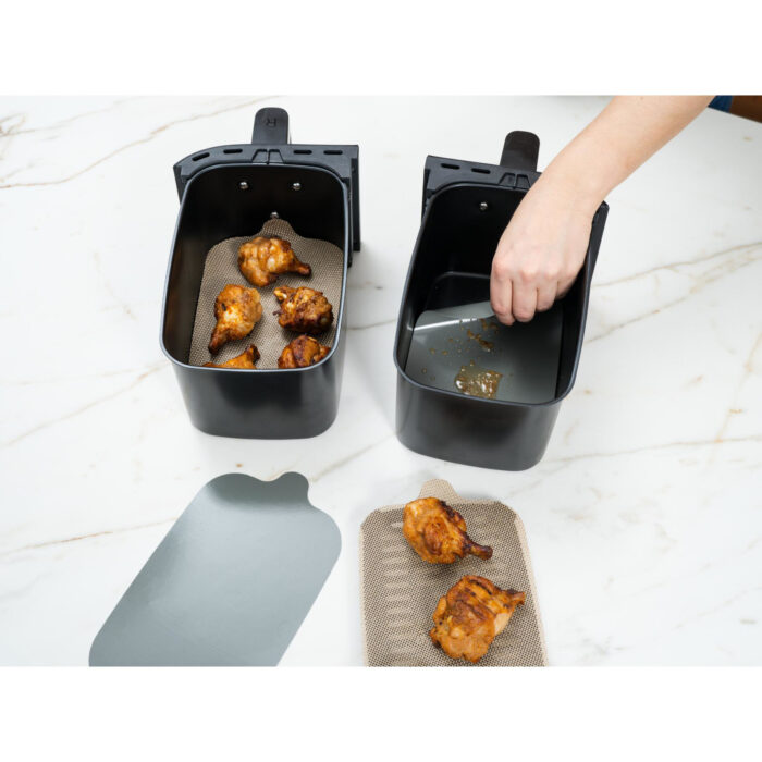 Nostik beschermfolie dubbele airfryer set van 4 - Afbeelding 6