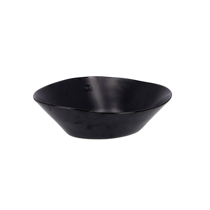 Slakom zwart 20,3x17xh6,4 cm vongola - Afbeelding 4