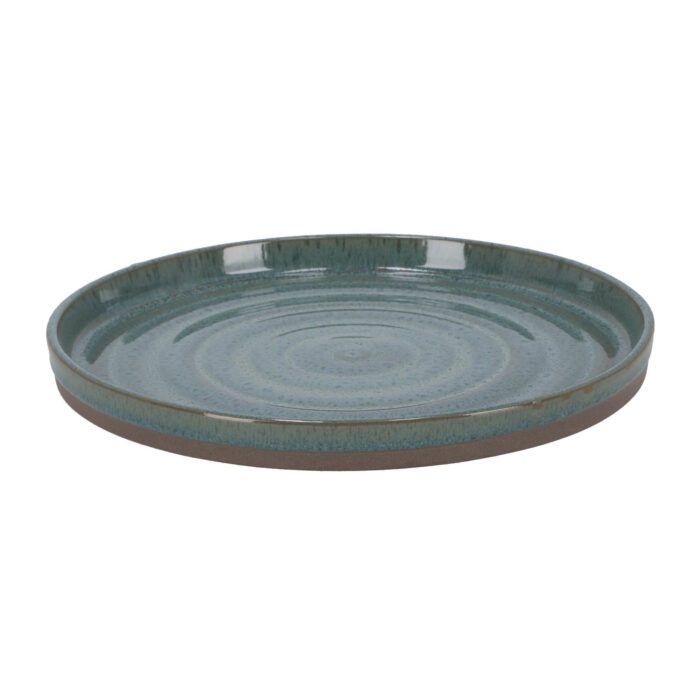 Bord plat d26 cm basalt ocean green - Afbeelding 3