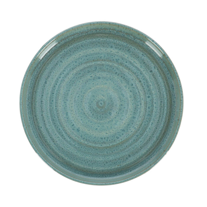 Bord plat d26 cm basalt ocean green - Afbeelding 4