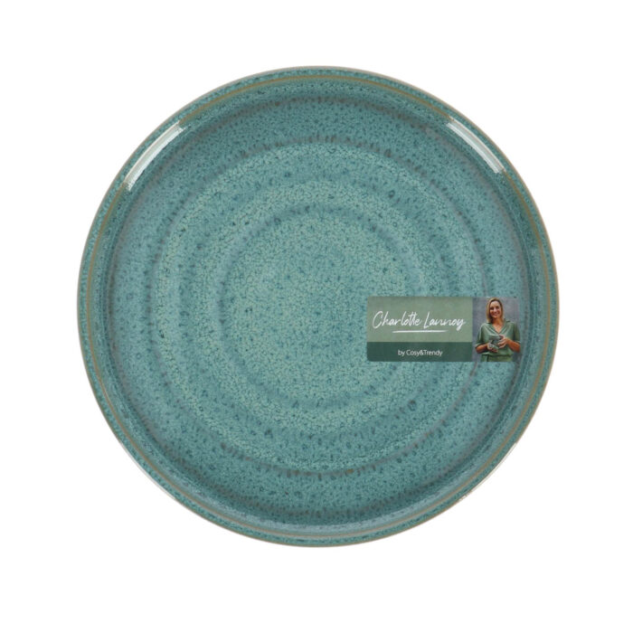 Dessertbord d21 cm basalt ocean green - Afbeelding 2