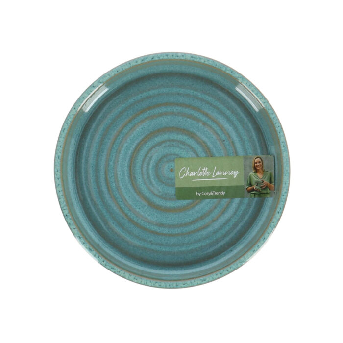 Bord d15 cm basalt ocean green - Afbeelding 2