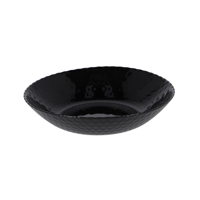 Diep bord d20 cm pampille zwart - Afbeelding 2