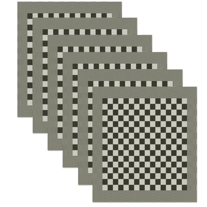 DDDDD theedoek  barbeq 65 x 65 black - Afbeelding 3