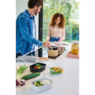 Mepal vershouddoos glas easyclip 1500 ml - nordic sage - Afbeelding 6