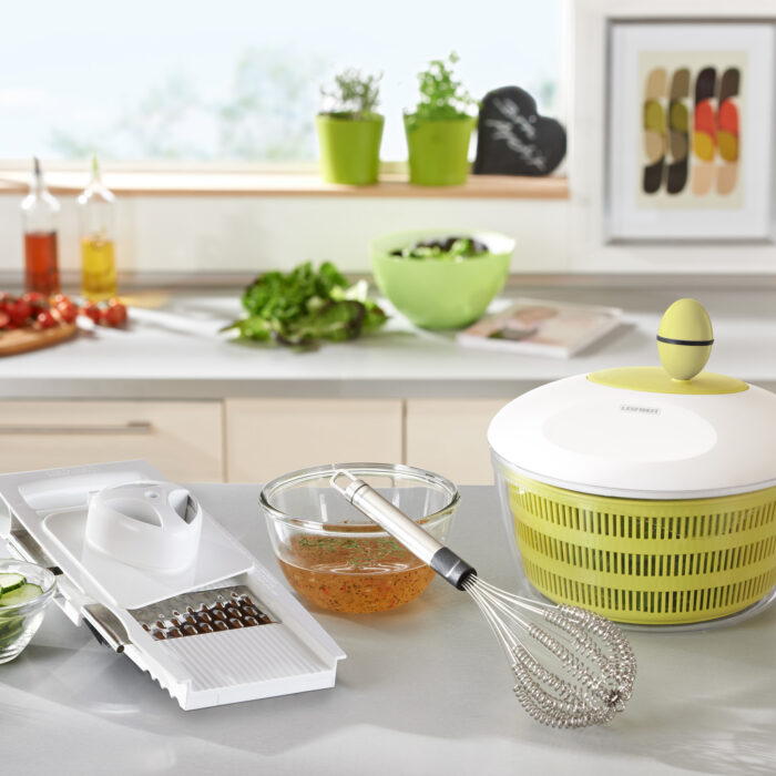 Leifheit trend slacentrifuge 4 l wit-lime - Afbeelding 4