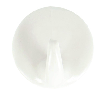 Metaltex Plakhaken 3 Stuks Rond Wit - Afbeelding 2