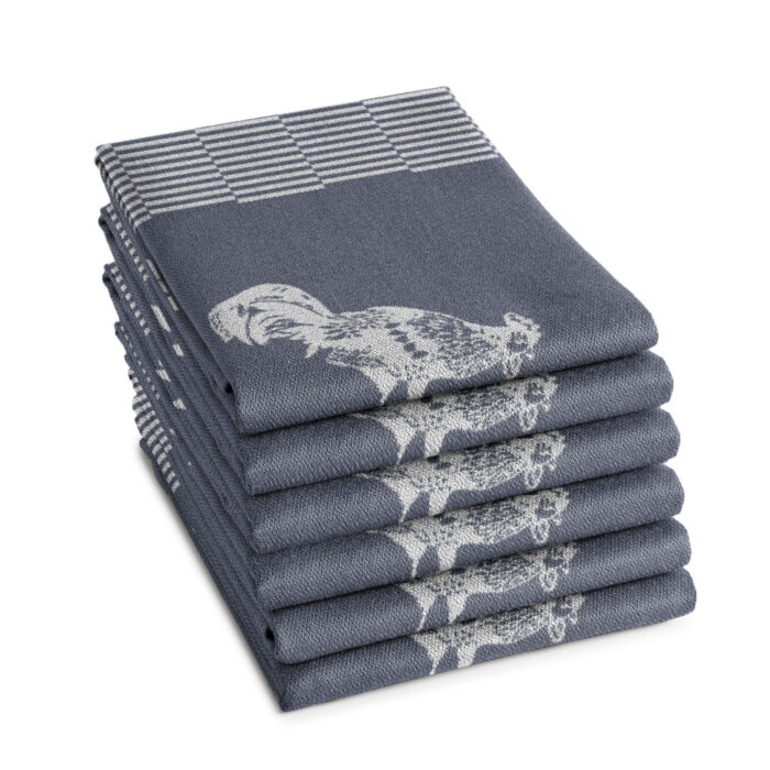 DDDDD theedoek goodmorning 60x65 blue - Afbeelding 2