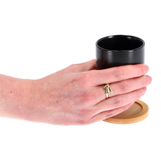 Bredemeijer Theemok Umea 200ml zwart en onderzetter set 2 - Afbeelding 6