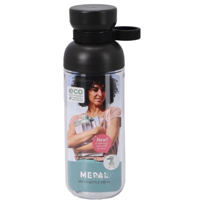 Mepal waterfles vita 500 ml nordic black