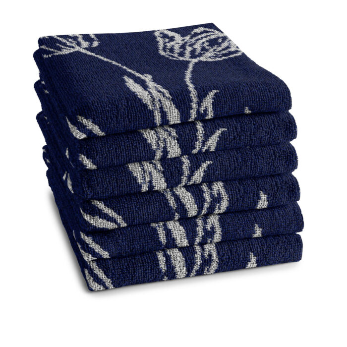 DDDDD keukendoek lisse 50x55 blue - Afbeelding 2