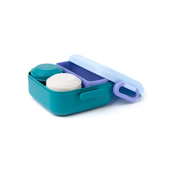 Amuse lunchbox rikko divider en 2 snack lagoon sky - Afbeelding 3