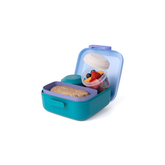 Amuse lunchbox rikko divider en 2 snack lagoon sky - Afbeelding 5