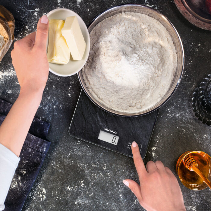 Soehnle keukenweegschaal compact 300 leisteenlook - Afbeelding 6