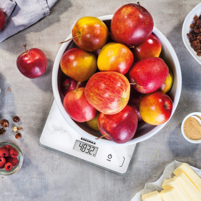 Soehnle keukenweegschaal compact 300 marmer - Afbeelding 5