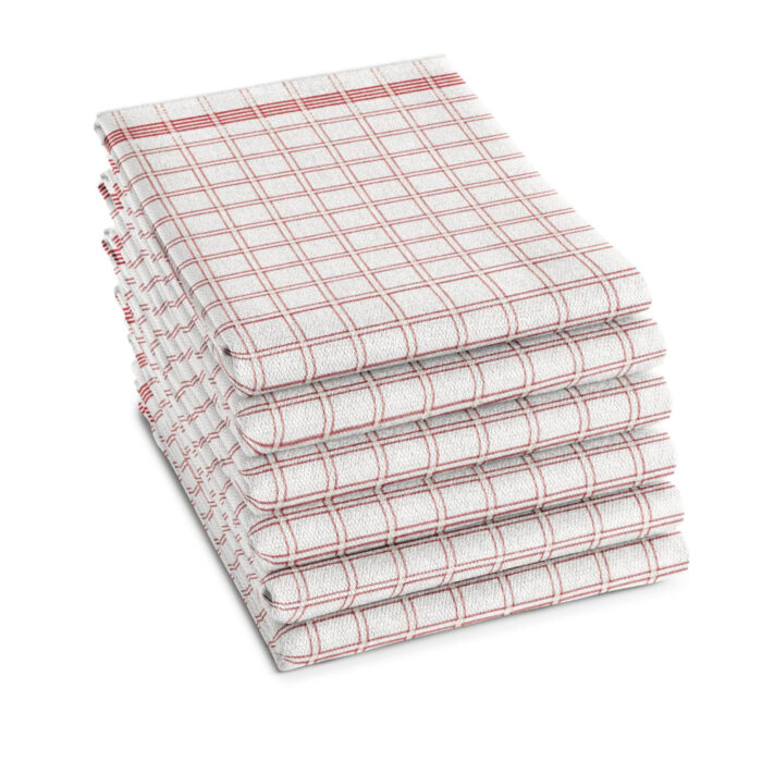 DDDDD theedoek  nation 65 x 65 rood - Afbeelding 2