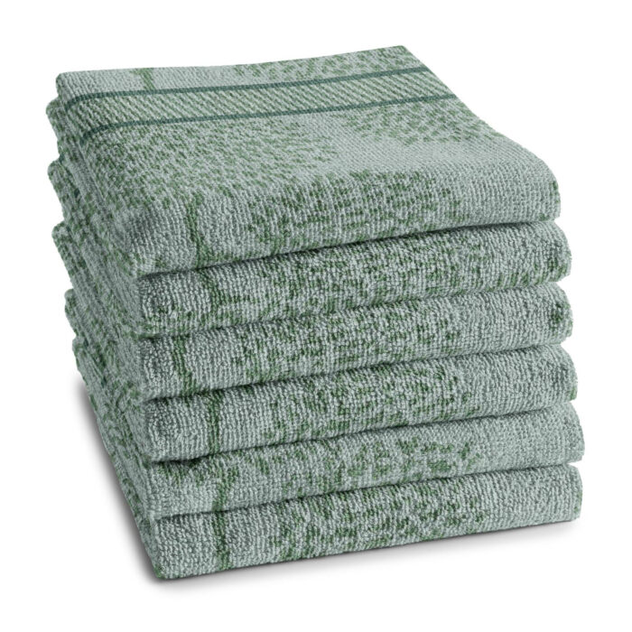 DDDDD keukendoek trees 50x55 green - Afbeelding 2