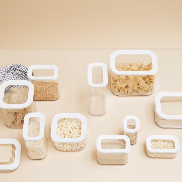 Mepal Modula bewaardoos 2 liter witte deksel - Afbeelding 4