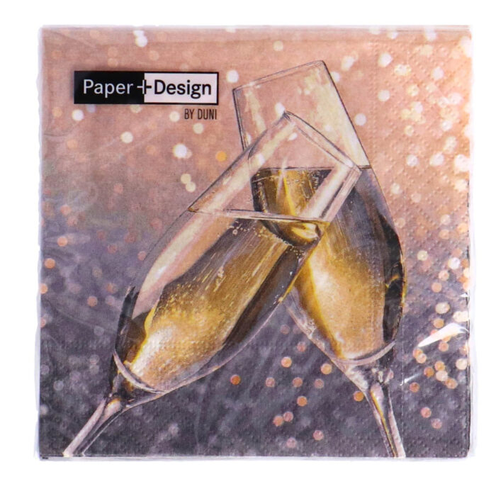 Servetten Cheers 24x24 cm - Afbeelding 2