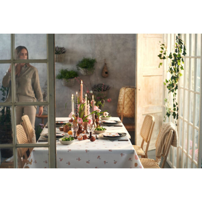 Paas Tafellaken Blooming Bunnies 138x220 cm - Afbeelding 2