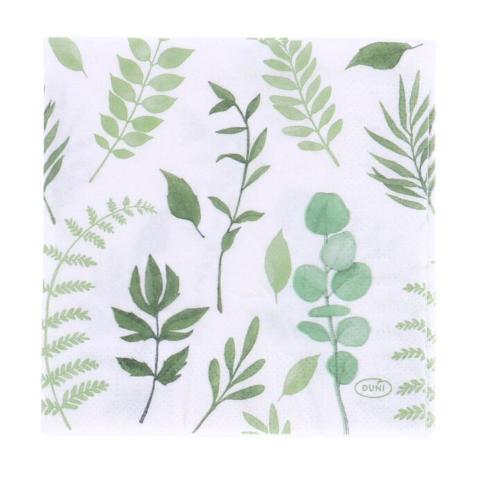 Servetten Greenery 24x24 cm - Afbeelding 3