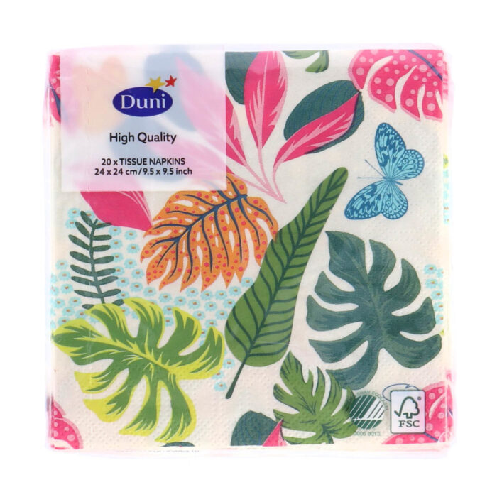 Servetten Summertime 24x24 cm - Afbeelding 2