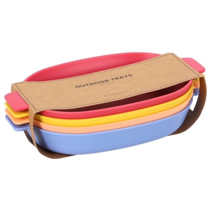 Norlander borden ovaal 24cm set van 4