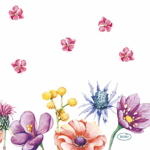 Servetten Breezy Butterflies 24x24 cm