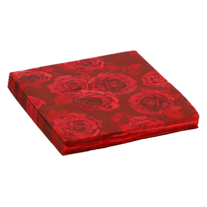Servetten Rich Roses 33x33 cm - Afbeelding 4