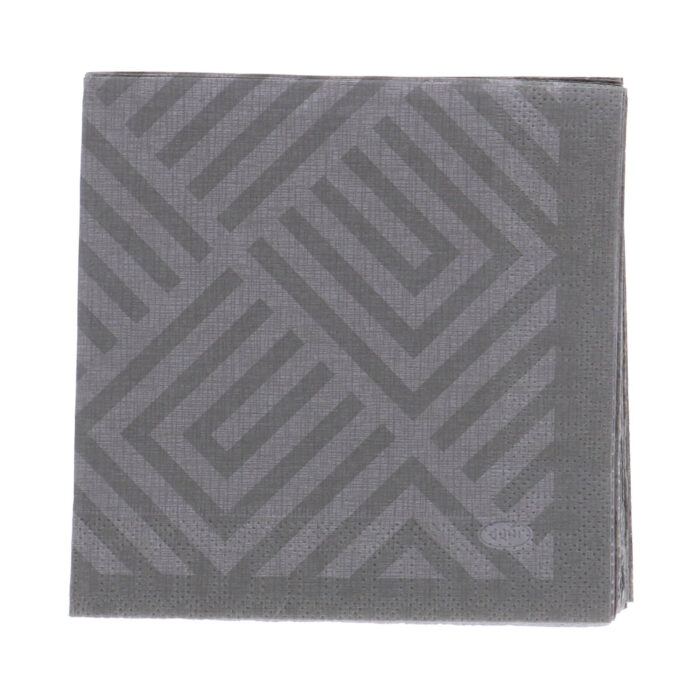 Servetten Mosaic Granite Grey 24x24 cm - Afbeelding 3