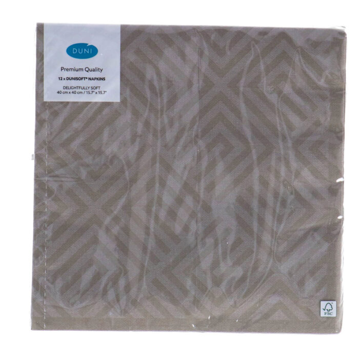 Servetten Mosaic Granite Grey 40x40 cm - Afbeelding 2