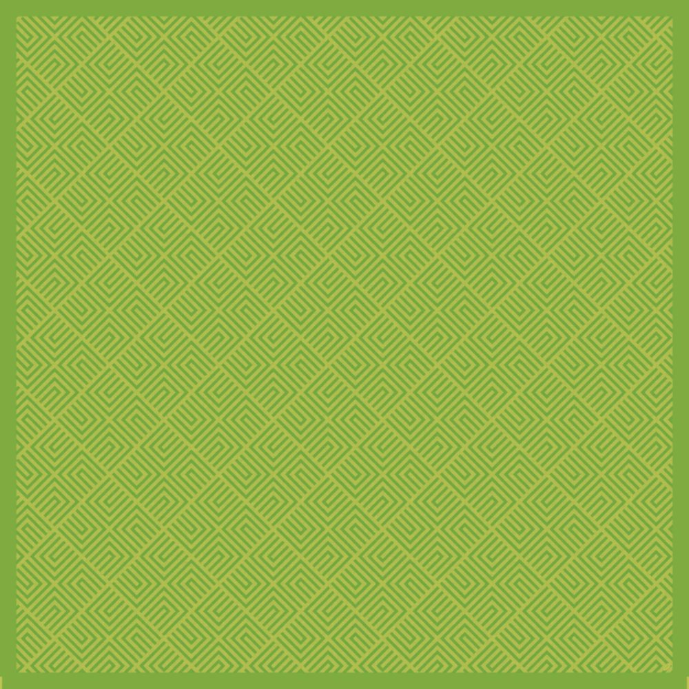 Napperon tafellaken Mosaic Kiwi 84x84 cm