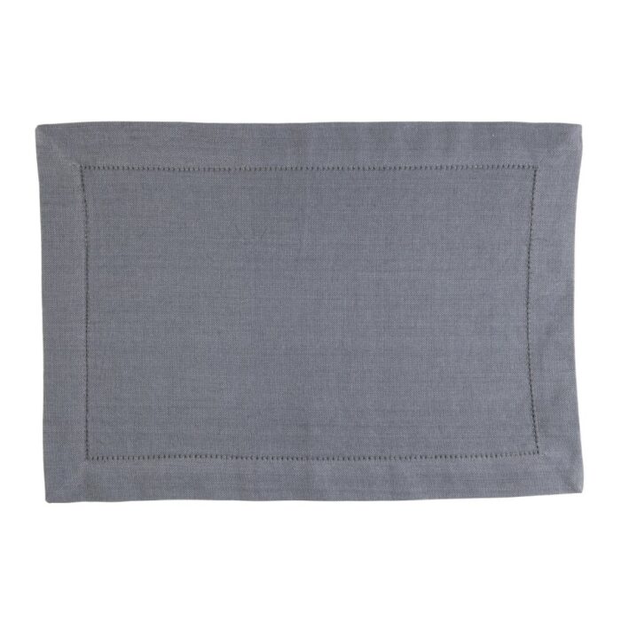Placemat Indi grey 35 x 50 cm set of 4