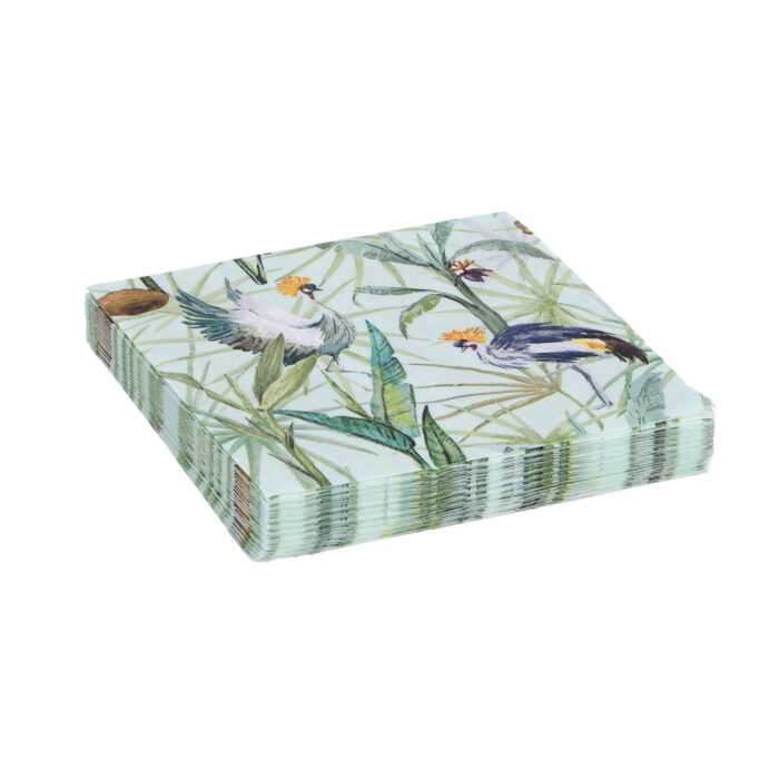 Servetten Dancing Birds 33x33 cm - Afbeelding 4