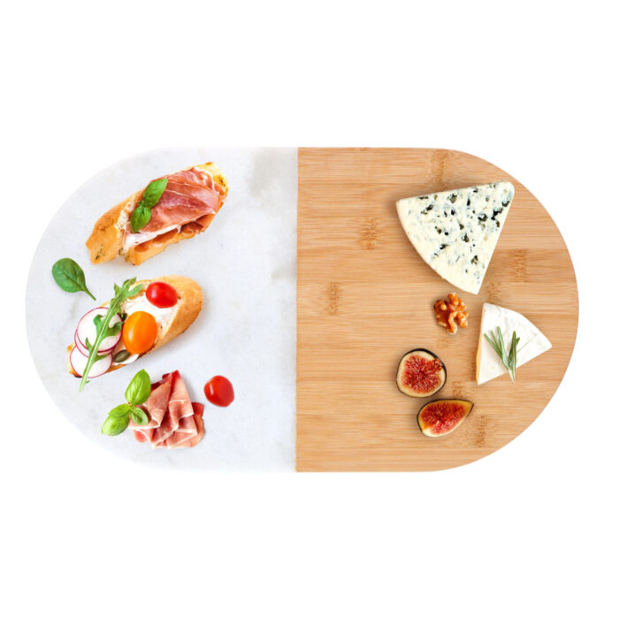 Serveerschaal ovaal 37x22x1,4 cm - Afbeelding 3