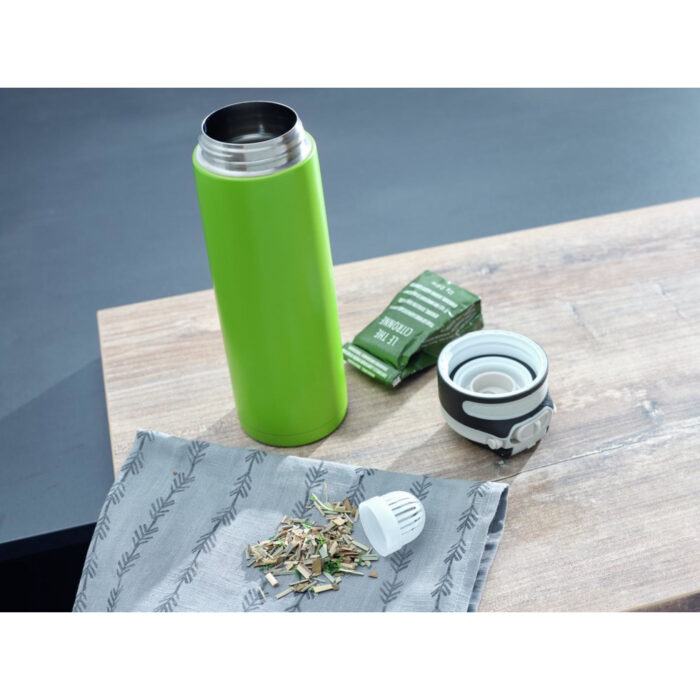 Leifheit thermosbeker flip 600ml groen - Afbeelding 4