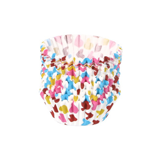 Papieren cupcake vormpjes 200 stuks 5 cm - Afbeelding 3