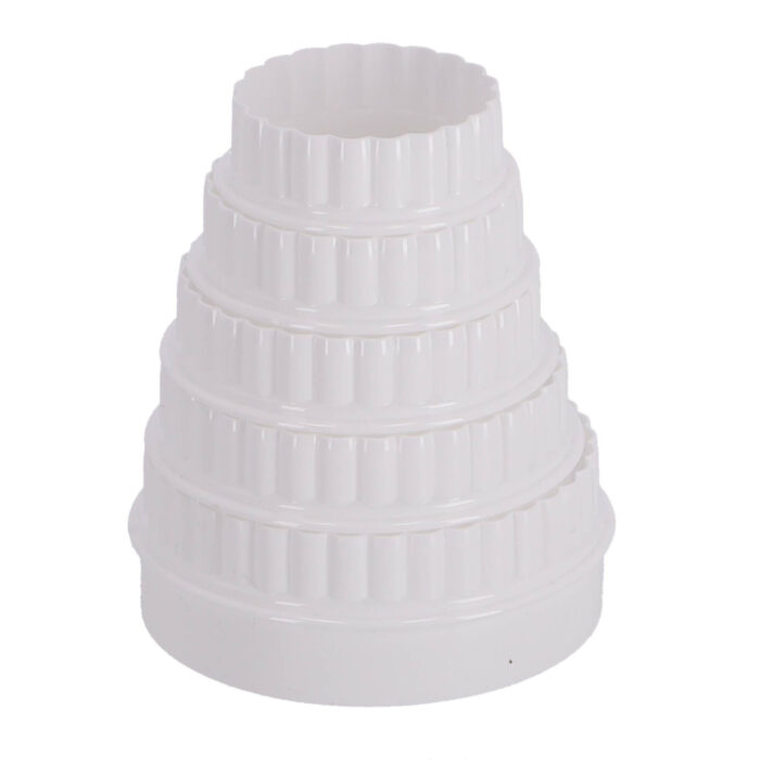 Patisse set uitsteekvormen rond 5-delig - Afbeelding 5