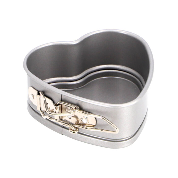Patisse silver-top mini hart-springvorm 12 cm - Afbeelding 5
