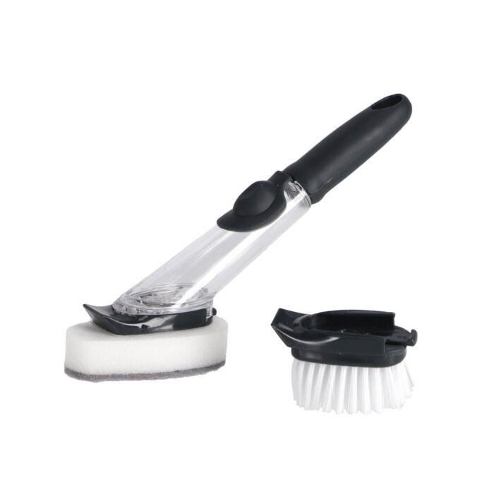 Afwasborstel met dispenser en spons - Afbeelding 4