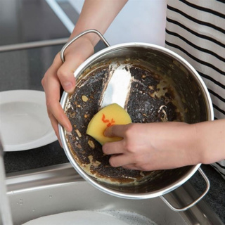 Vileda Schuursponsen Pur Active Colors 4 Stuks - Afbeelding 3