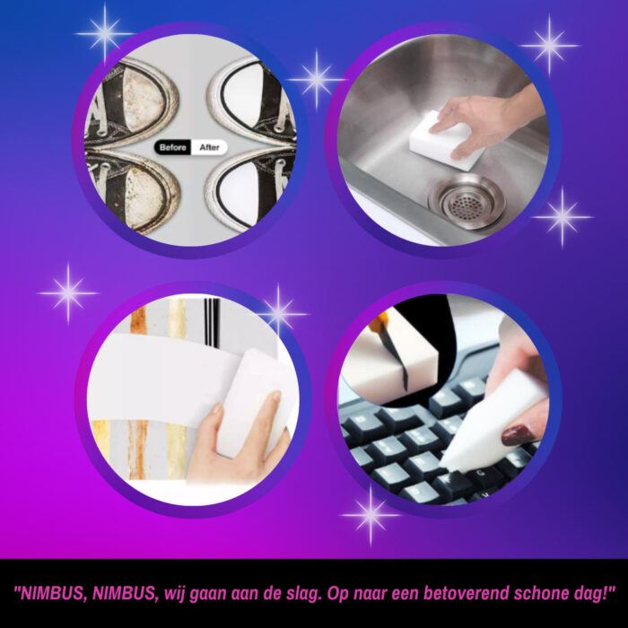 Nimbus wonderspons 5 stuks - Afbeelding 3