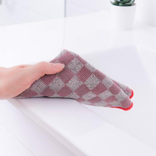 Clean home microvezel reinigingsdoek 30x30 cm