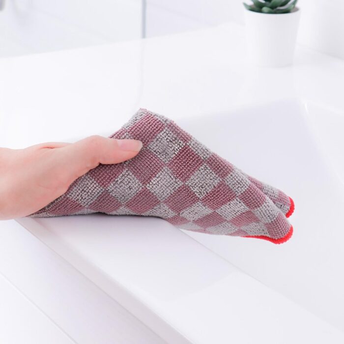 Clean home microvezel reinigingsdoek 30x30 cm