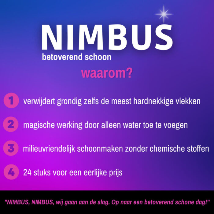 Nimbus wonderspons 24 stuks - Afbeelding 5