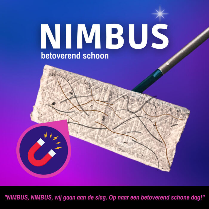 Nimbus magic vloerwisser starterkit met 10 doekjes 28x22 cm - Afbeelding 6