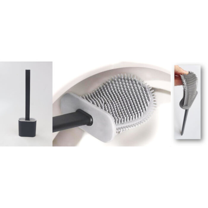 Toiletborstel siliconen - Afbeelding 3