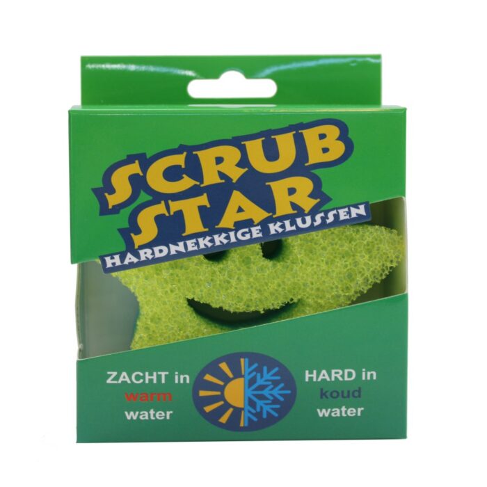 Spons scrub star hardnekkig